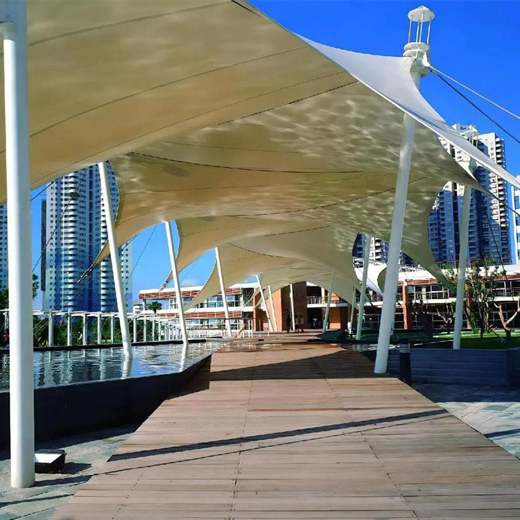 嘉祥县膜结构景观棚