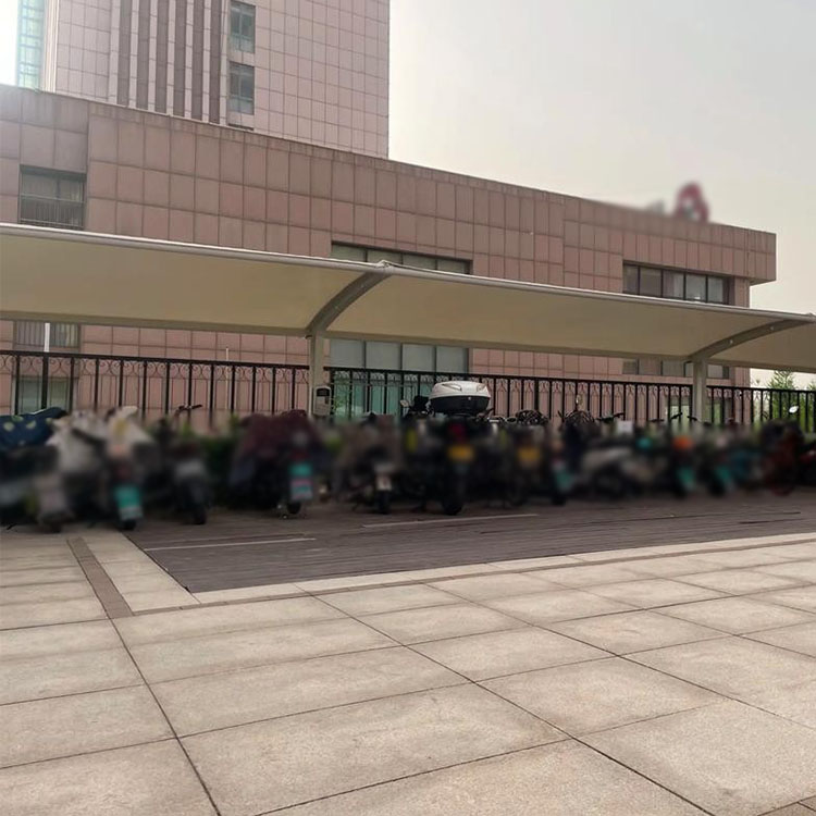 嘉祥县膜结构电动车棚