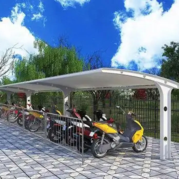 嘉祥县膜结构电动车棚